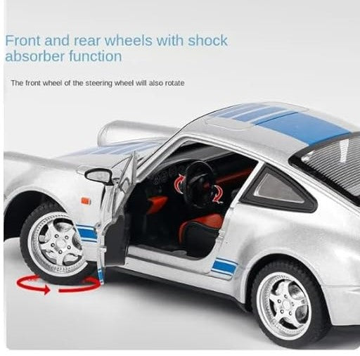 Die-cast Porsche Carrer 1:24 Scale Metal Car