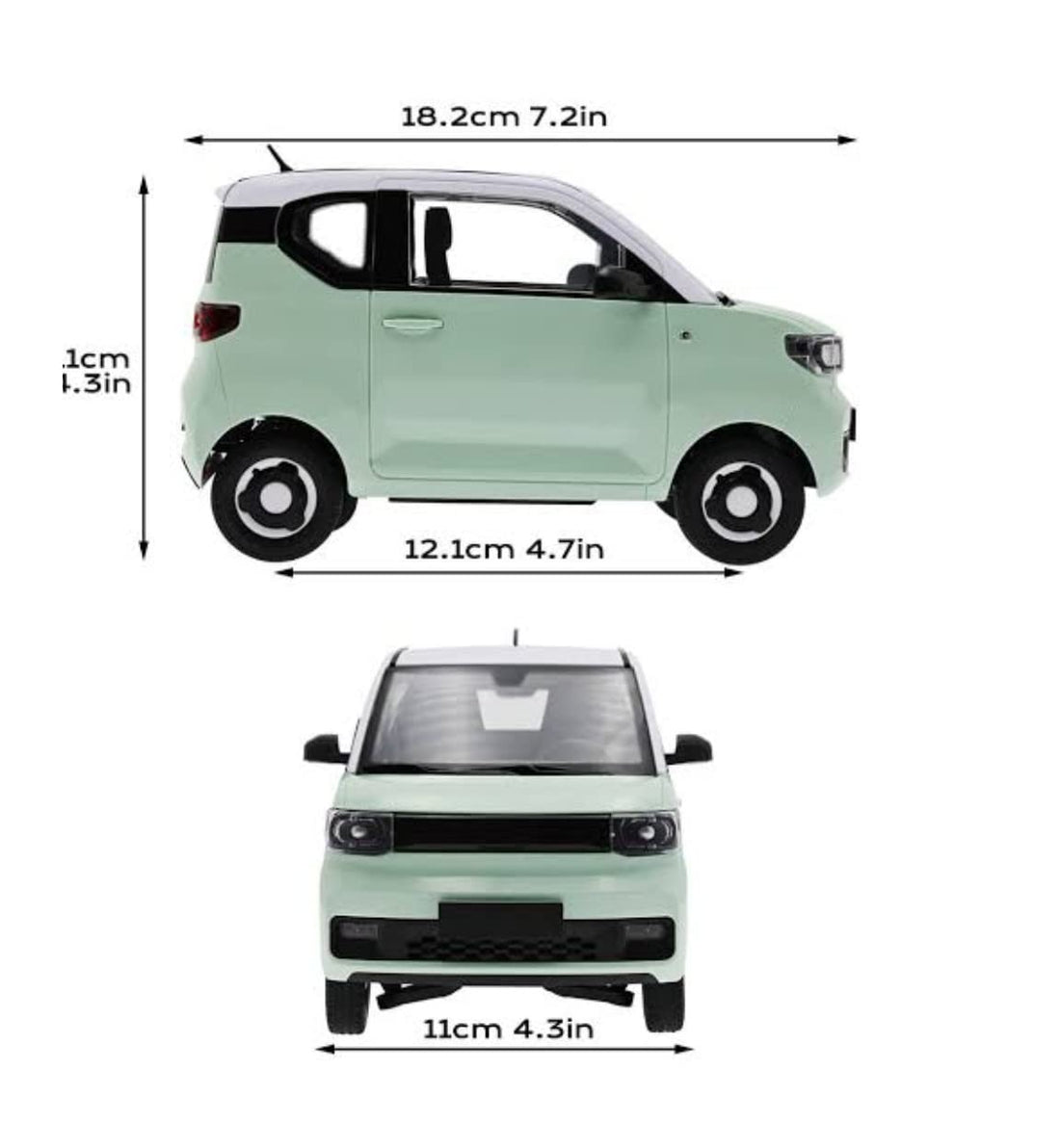 mini alloy Mini EV coper 1.32 Metal car