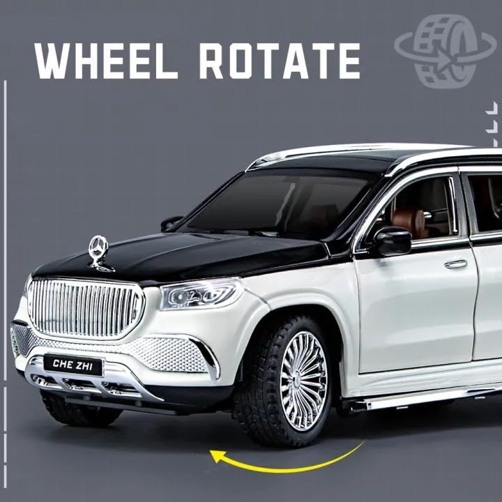 Mercedes Benz GLS 600 SUV Maybach 1:24 Scale Metal Car Model Car