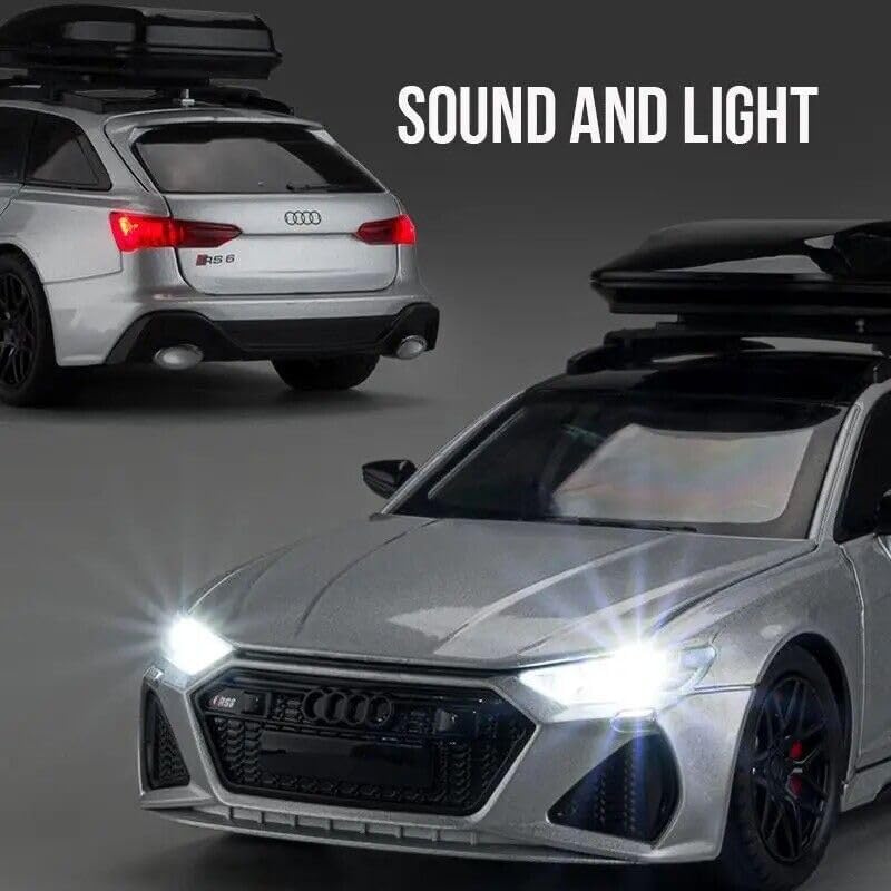 Audi Rs6 Metal Alloy Model Metal Car