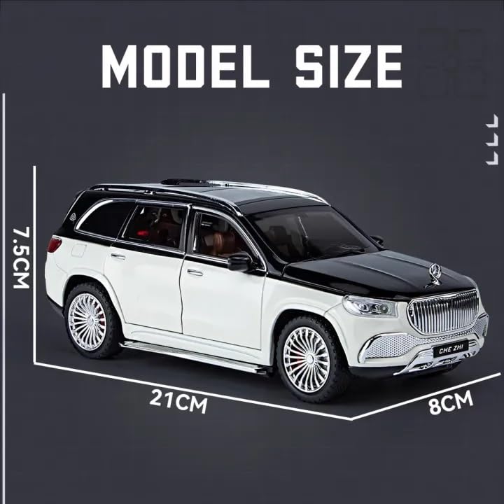 Mercedes Benz GLS 600 SUV Maybach 1:24 Scale Metal Car Model Car