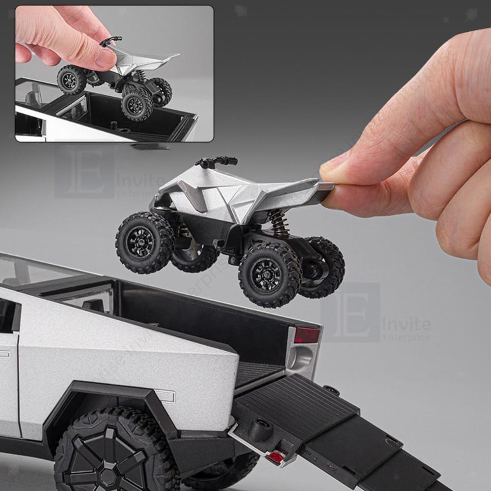 1:24 Scale Tesla Cybertruck Model Metal Car