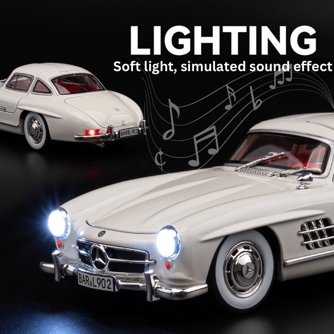 Spiyat 1954 Mercedes-Benz 300SL Metal Car