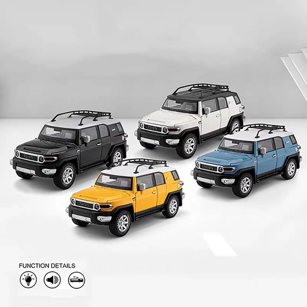 Toyota Toy Car Fj Land Cruiser Metal Car