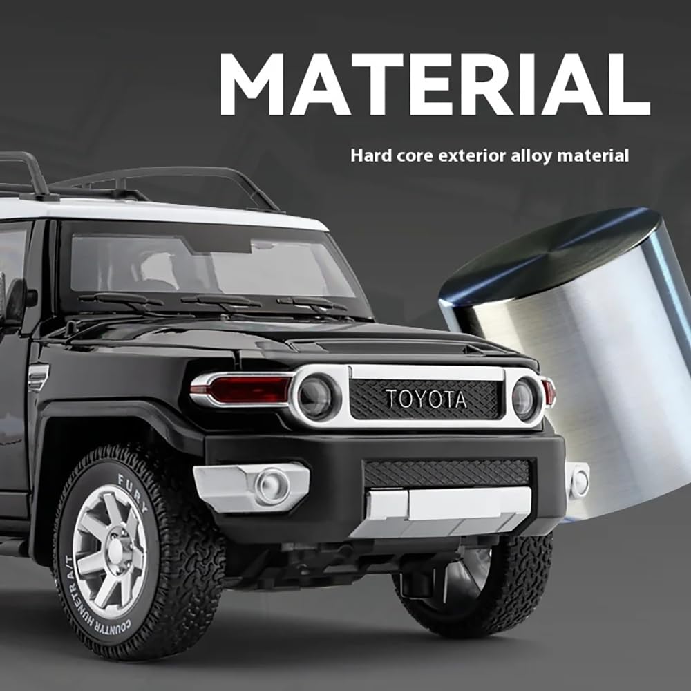 Toyota Toy Car Fj Land Cruiser Metal Car