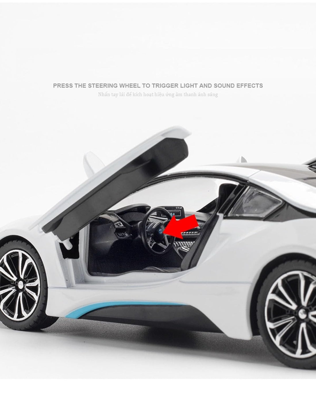 1:32 Scale BWM i8 Model Metal Car