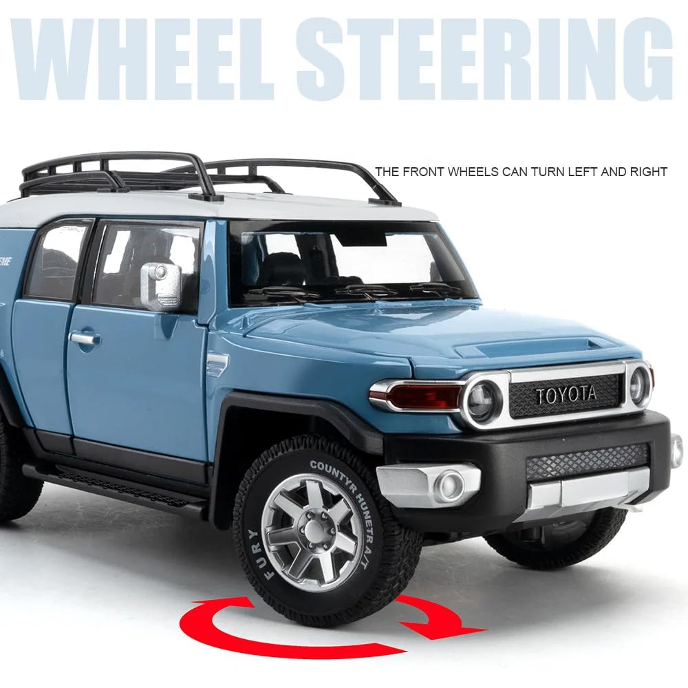 Toyota Toy Car Fj Land Cruiser Metal Car