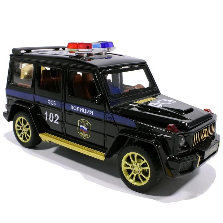 G Wagon Police Toy Metal Car