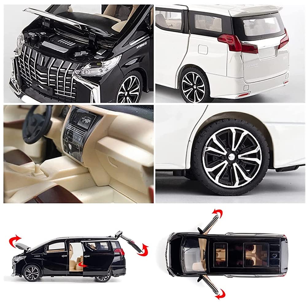 Toyota Vellfire Alphard Metal Car