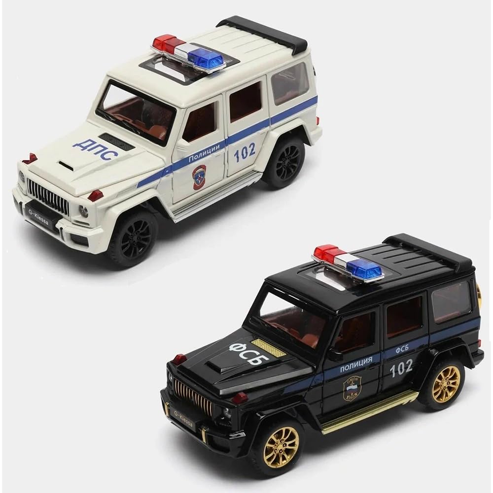 G Wagon Police Toy Metal Car