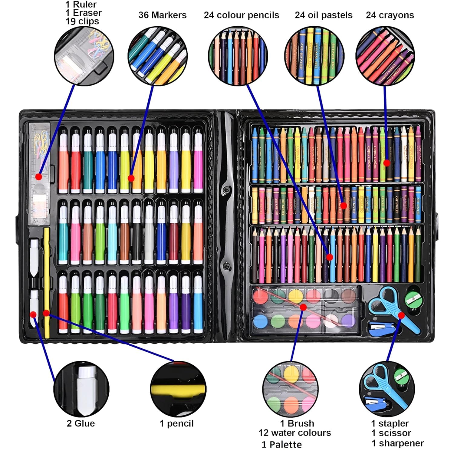 150 Piece Color (Art) Set