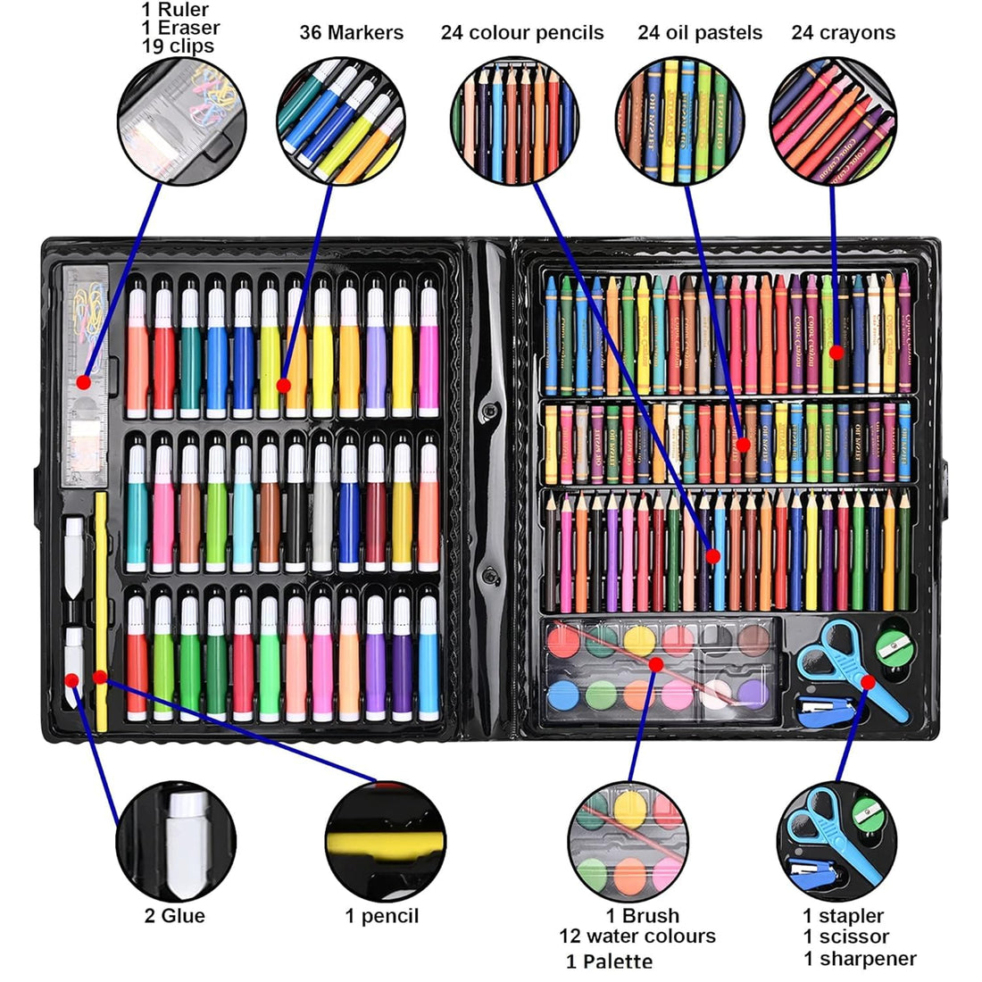 150 Piece Color (Art) Set