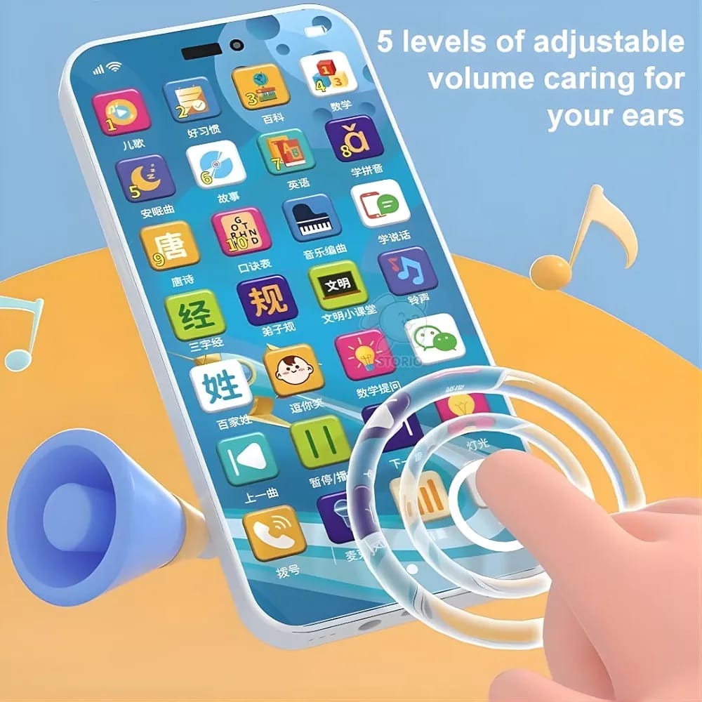 Rechargeable Educational Mobile Phone Toy for Kids – Learning Phone Toy