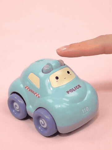 MUSICAL PULL BACK EMERGENCY VEHICLES