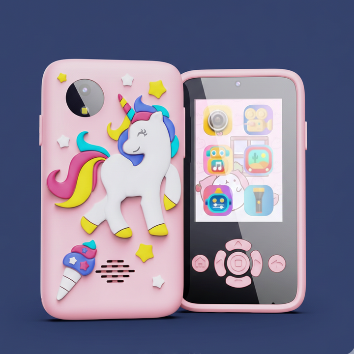 Kids Smartphone Toy with MP3 Music Player Dual Camera Phone Toy Gift