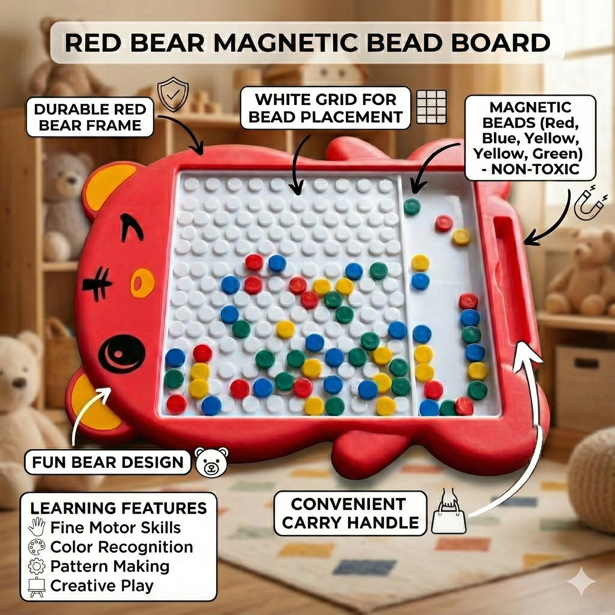 Zuppy Magnetic Board Game