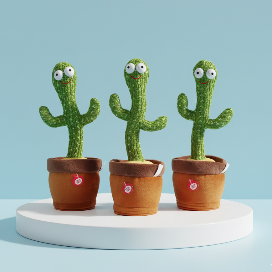 Dancing Cactus Talking Toy
