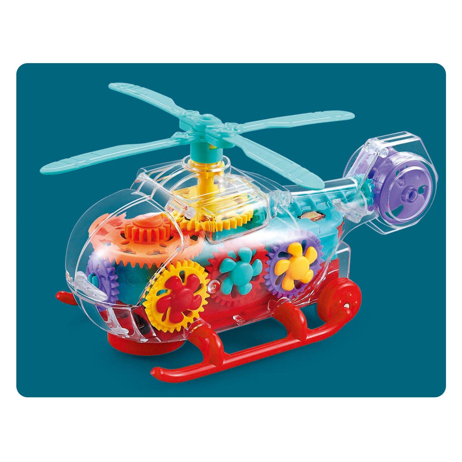 Transparent Helicopter