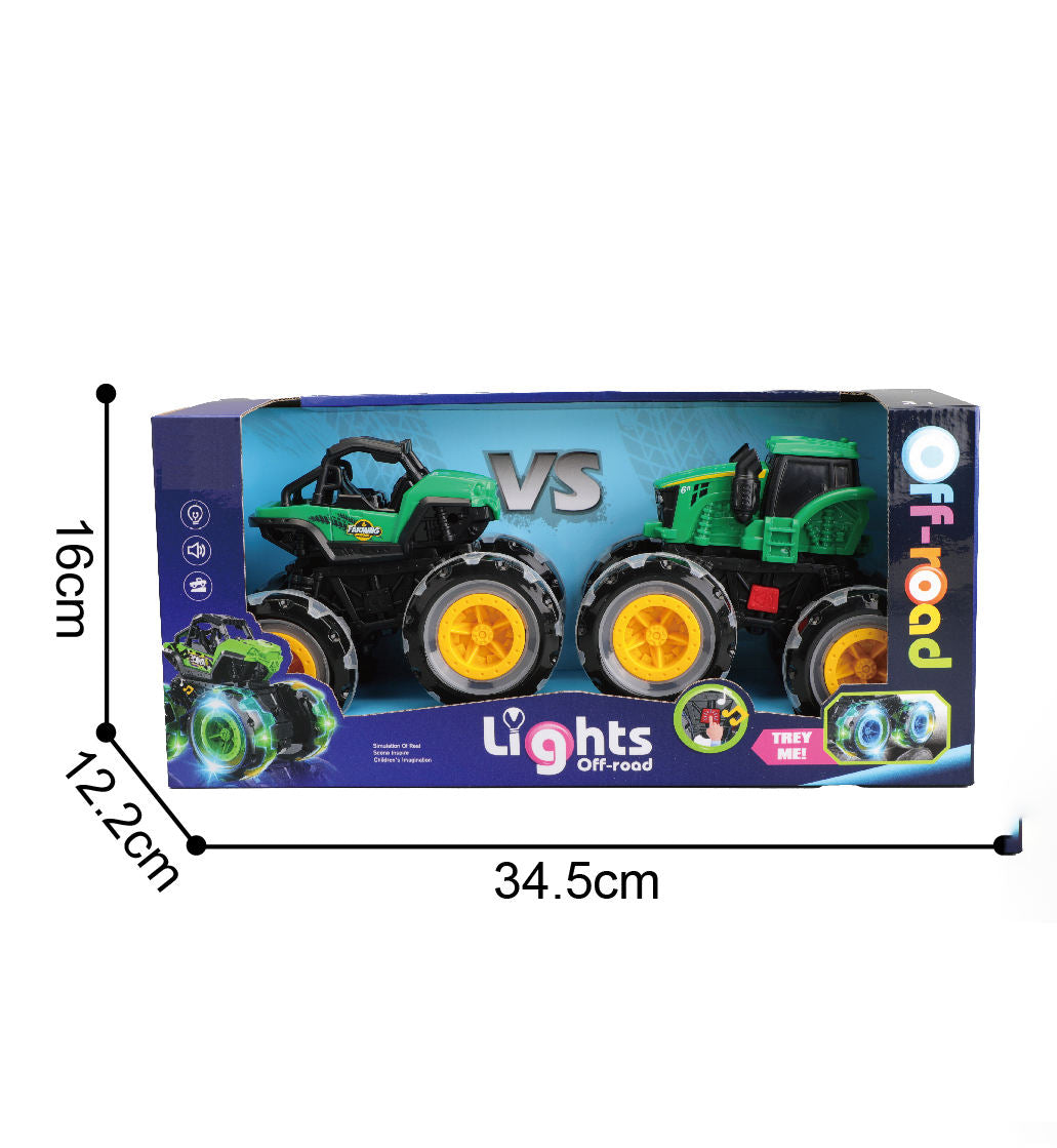 BIG MONSTER WHEEL FARMER TRACTOR