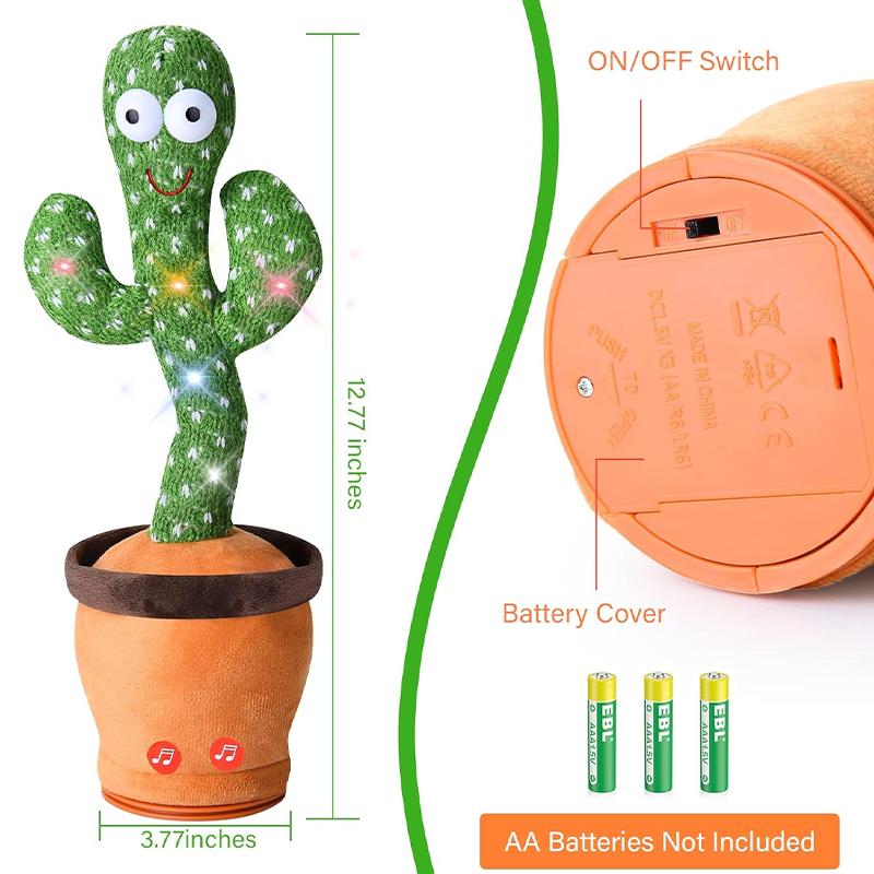 Dancing Cactus Talking Toy