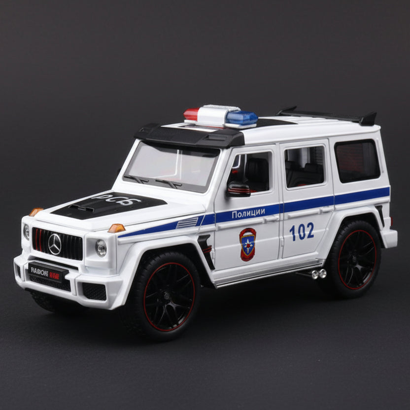 G Wagon Police Toy Metal Car