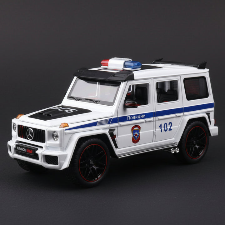 G Wagon Police Toy Metal Car