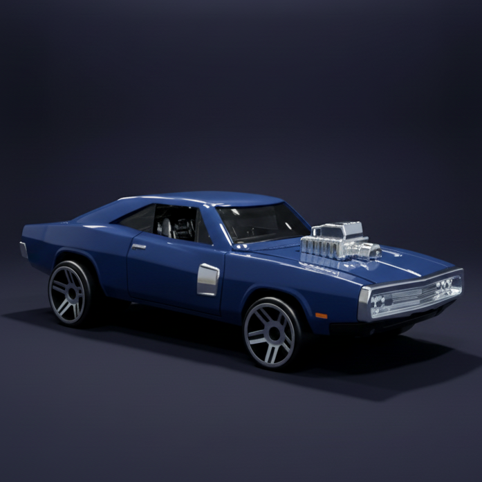 Dodge Mini Metal Car