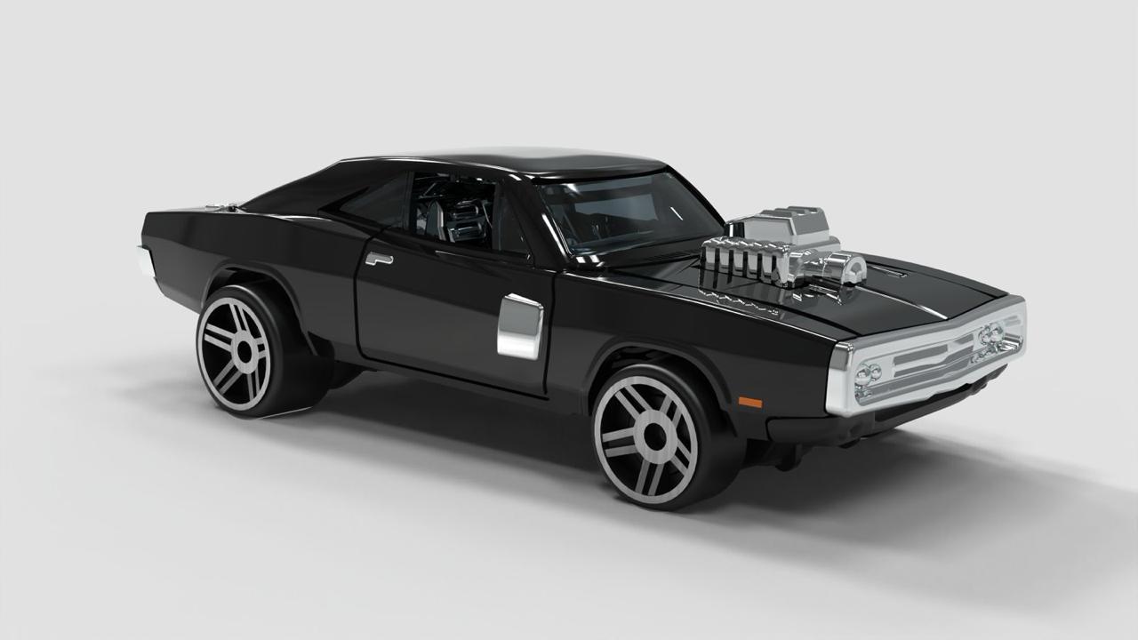 Dodge Mini Metal Car