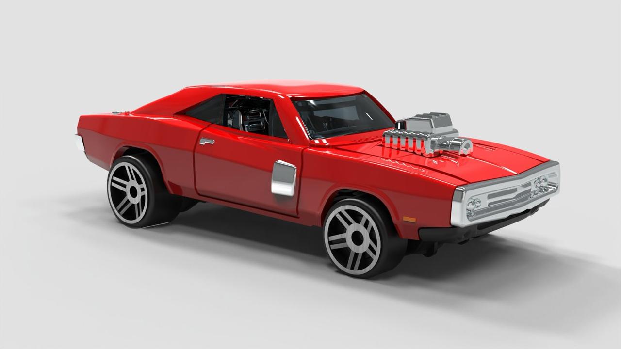 Dodge Mini Metal Car