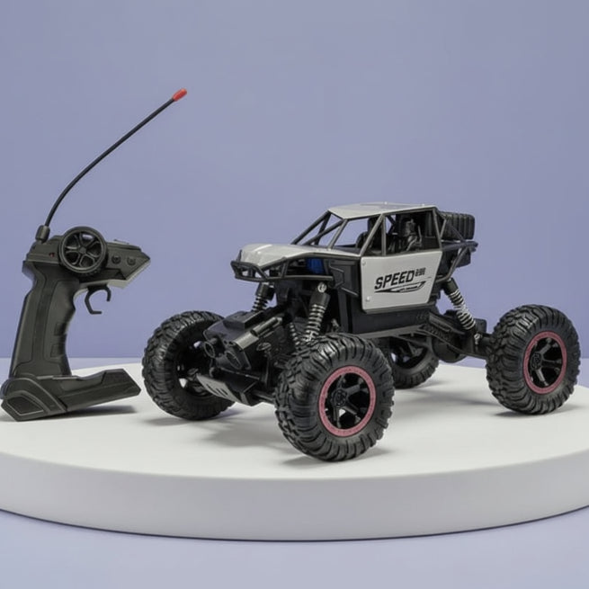High-Speed Off-Road Remote Control Monster 4x4  Car | Rechargeable Battery, Big Tyres.
